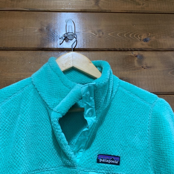 Patagonia Women’s Vjosa Green Re-Tool Snap-T Pullover Fleece - Picture 2 of 6